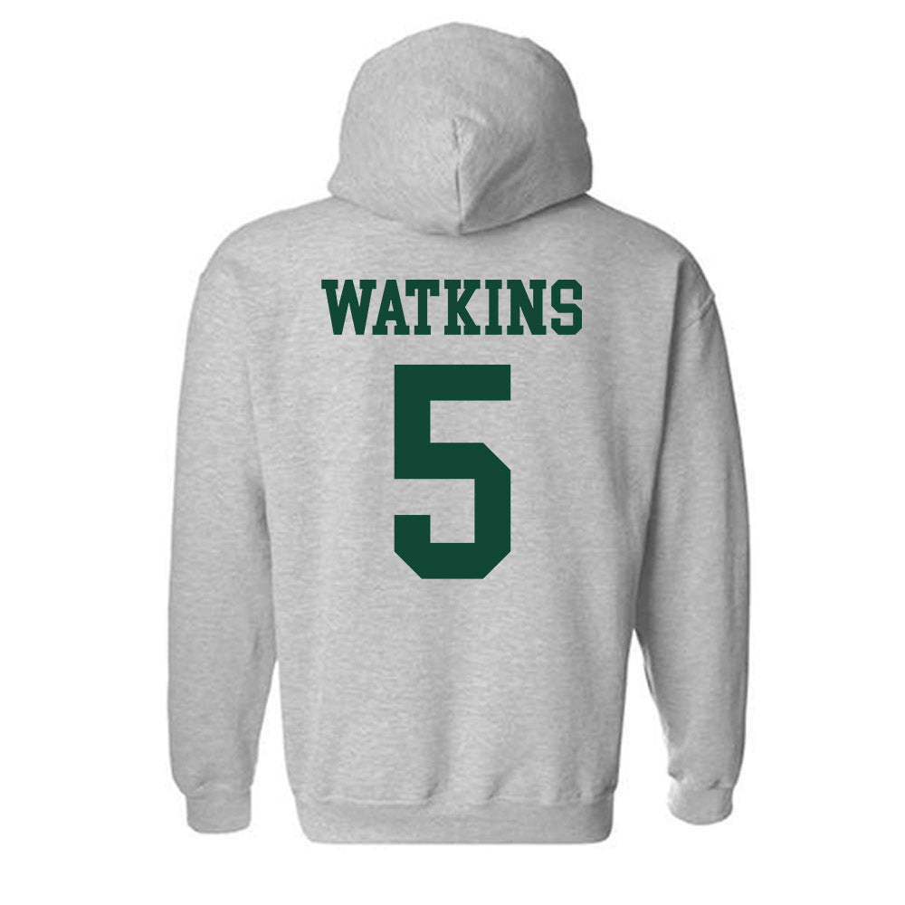 Ohio - NCAA Women's Basketball : Kennedi Watkins - Hooded Sweatshirt Classic Shersey