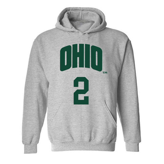 Ohio - NCAA Women's Basketball : Aylasia Fantroy - Hooded Sweatshirt Classic Shersey