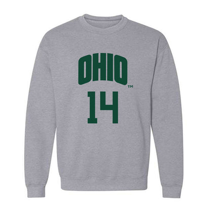 Ohio - NCAA Men's Basketball : Ben Estis - Crewneck Sweatshirt Classic Shersey