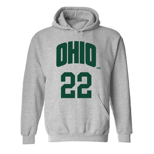 Ohio - NCAA Women's Basketball : Asiah Baxter - Hooded Sweatshirt Classic Shersey