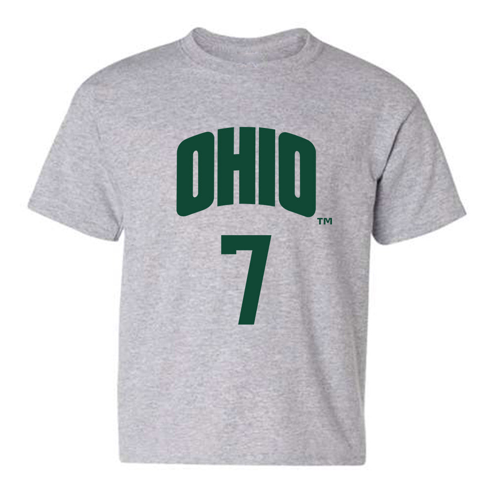 Ohio - NCAA Men's Basketball : Ben Nicol - Youth T-Shirt Classic Shersey