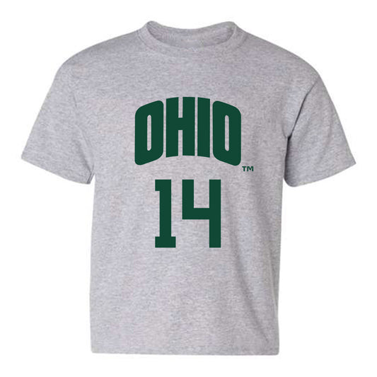 Ohio - NCAA Men's Basketball : Ben Estis - Youth T-Shirt Classic Shersey