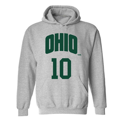 Ohio - NCAA Men's Basketball : Hadaway Aidan - Hooded Sweatshirt Classic Shersey