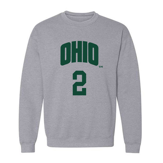Ohio - NCAA Men's Basketball : Miles Brown - Crewneck Sweatshirt Classic Shersey