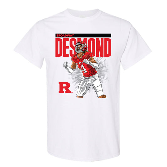 Rutgers - NCAA Football : Desmond Igbinosun Broadway T-Shirt