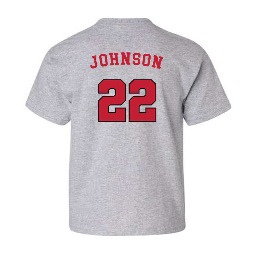 Utah - NCAA Women's Basketball : Jenna Johnson - Youth T-Shirt Sports Shersey