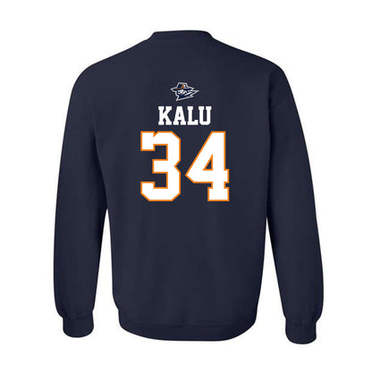 UTEP - NCAA Men's Basketball : Kevin Kalu - Crewneck Sweatshirt Sports Shersey