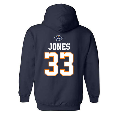 UTEP - NCAA Men's Basketball : Elijah Jones - Hooded Sweatshirt Sports Shersey