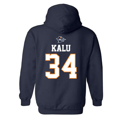 UTEP - NCAA Men's Basketball : Kevin Kalu - Hooded Sweatshirt Sports Shersey