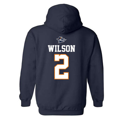 UTEP - NCAA Women's Basketball : Erin Wilson - Hooded Sweatshirt Sports Shersey