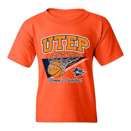 UTEP - NCAA Women's Basketball : Zhane Thompson - Youth T-Shirt Sports Shersey