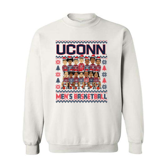 UConn - NCAA Men's Basketball : Holiday Crewneck Sweatshirt