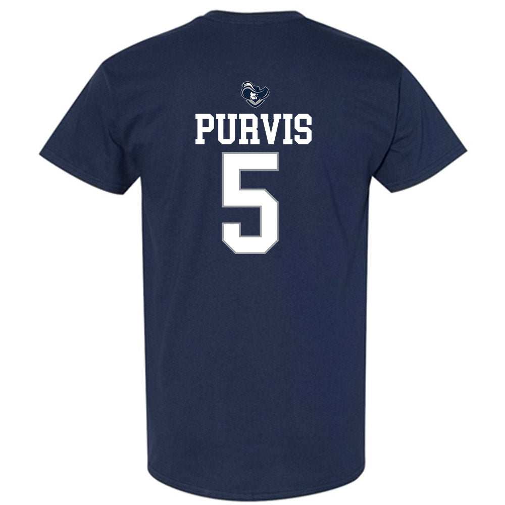 Xavier - NCAA Women's Basketball : Taeâ€™lor Purvis - T-Shirt Sports Shersey
