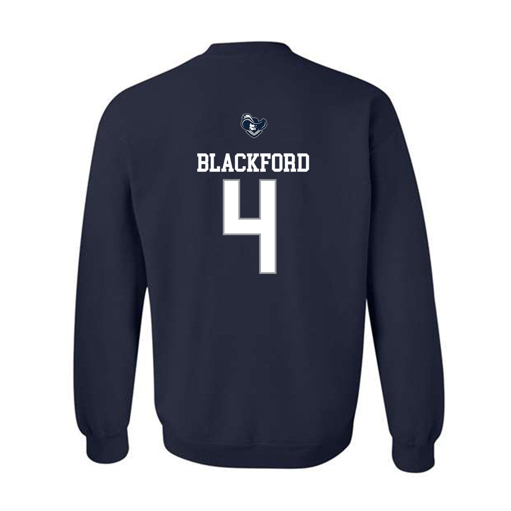 Xavier - NCAA Women's Basketball : Nila Blackford - Crewneck Sweatshirt Replica Shersey