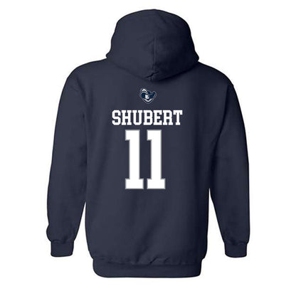 Xavier - NCAA Women's Basketball : Aby Shubert - Hooded Sweatshirt Sports Shersey
