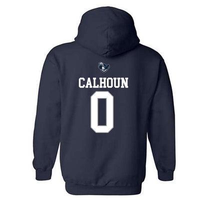 Xavier - NCAA Women's Basketball : Shelby Calhoun - Hooded Sweatshirt Sports Shersey