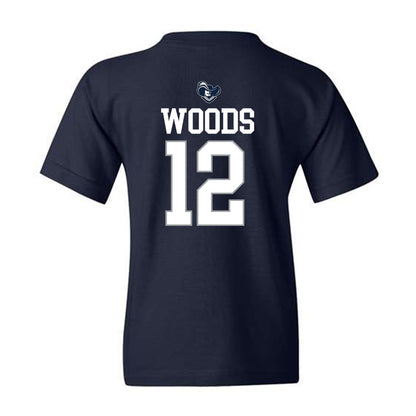 Xavier - NCAA Women's Basketball : Kaysia Woods - Youth T-Shirt Sports Shersey