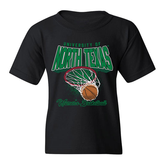 North Texas - NCAA Women's Basketball : Jahcelyn Hartfield - Youth T-Shirt Sports Shersey