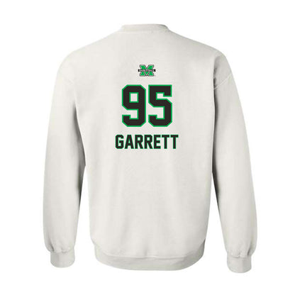 Marshall - NCAA Football : Donovan Garrett - Crewneck Sweatshirt Sports Shersey