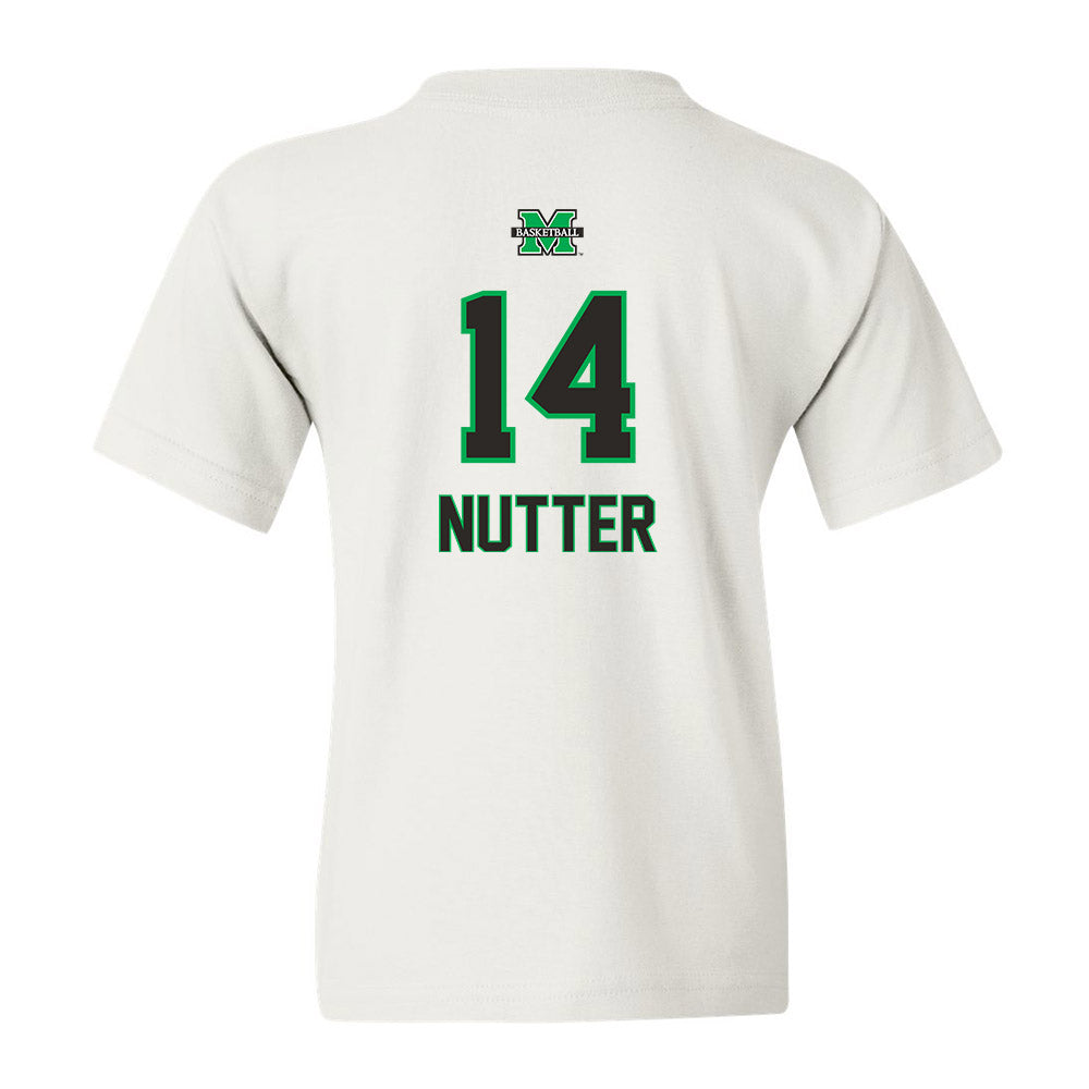Marshall - NCAA Men's Basketball : Ryan Nutter - Youth T-Shirt Sports Shersey