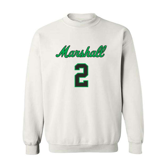 Marshall - NCAA Men's Basketball : Wyatt Fricks - Crewneck Sweatshirt Sports Shersey
