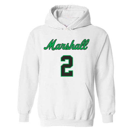 Marshall - NCAA Men's Basketball : Wyatt Fricks - Hooded Sweatshirt Sports Shersey