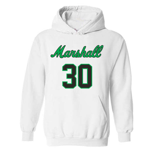 Marshall - NCAA Women's Basketball : Aarionna Redman - Hooded Sweatshirt Sports Shersey