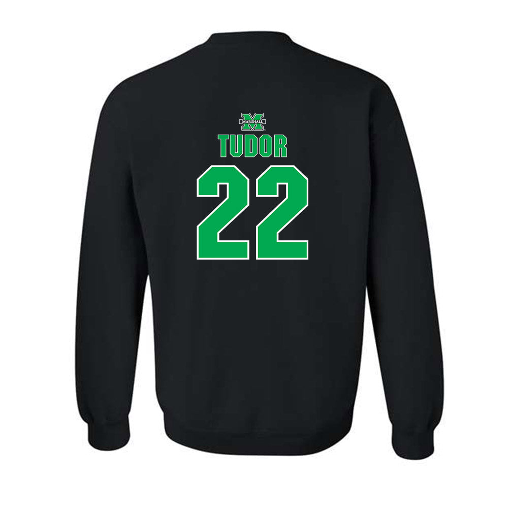 Marshall - NCAA Women's Basketball : Ashley Tudor - Crewneck Sweatshirt Sports Shersey