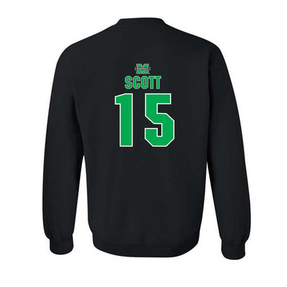 Marshall - NCAA Women's Basketball : Sydni Scott - Crewneck Sweatshirt Sports Shersey