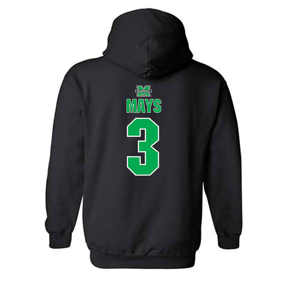 Marshall - NCAA Women's Basketball : Cairah Mays - Hooded Sweatshirt Sports Shersey