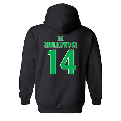 Marshall - NCAA Women's Basketball : Olivia Ziolkowski - Hooded Sweatshirt Sports Shersey