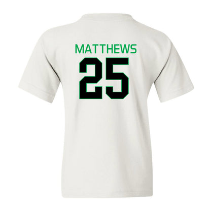 Marshall - NCAA Women's Basketball : Mahogany Matthews - Youth T-Shirt Sports Shersey