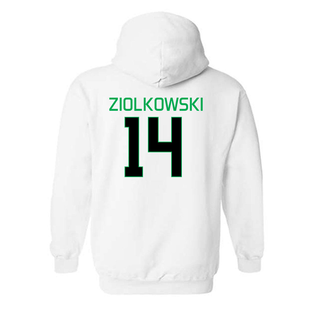 Marshall - NCAA Women's Basketball : Olivia Ziolkowski - Hooded Sweatshirt Sports Shersey