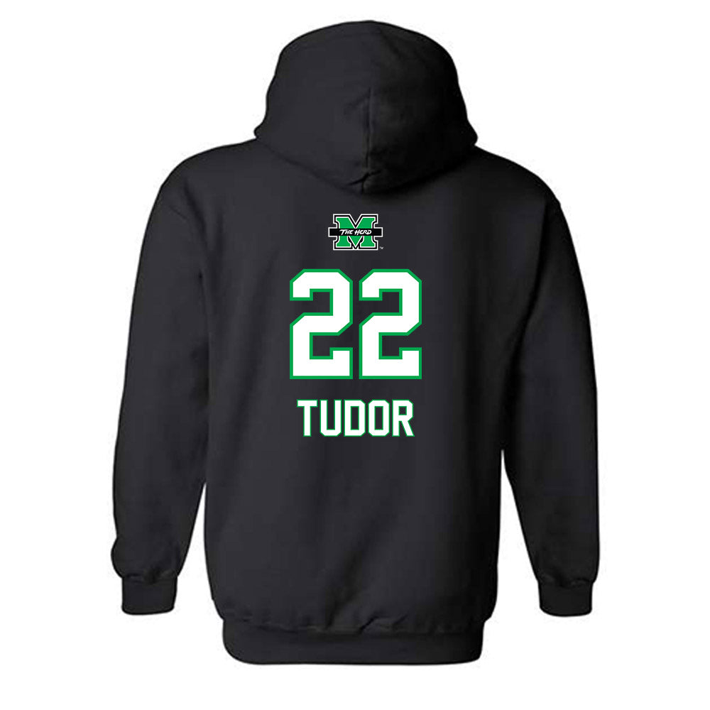 Marshall - NCAA Women's Basketball : Ashley Tudor - Hooded Sweatshirt Sports Shersey