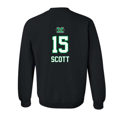 Marshall - NCAA Women's Basketball : Sydni Scott - Crewneck Sweatshirt Sports Shersey