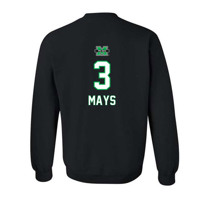 Marshall - NCAA Women's Basketball : Cairah Mays - Crewneck Sweatshirt Sports Shersey