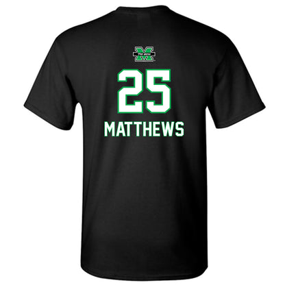 Marshall - NCAA Women's Basketball : Mahogany Matthews - T-Shirt Sports Shersey