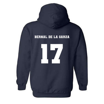 Xavier - NCAA Men's Soccer : Fabrizio Bernal De La Garza Hooded Sweatshirt