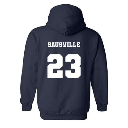 Xavier - NCAA Baseball : Tyler Sausville - Hooded Sweatshirt Classic Shersey