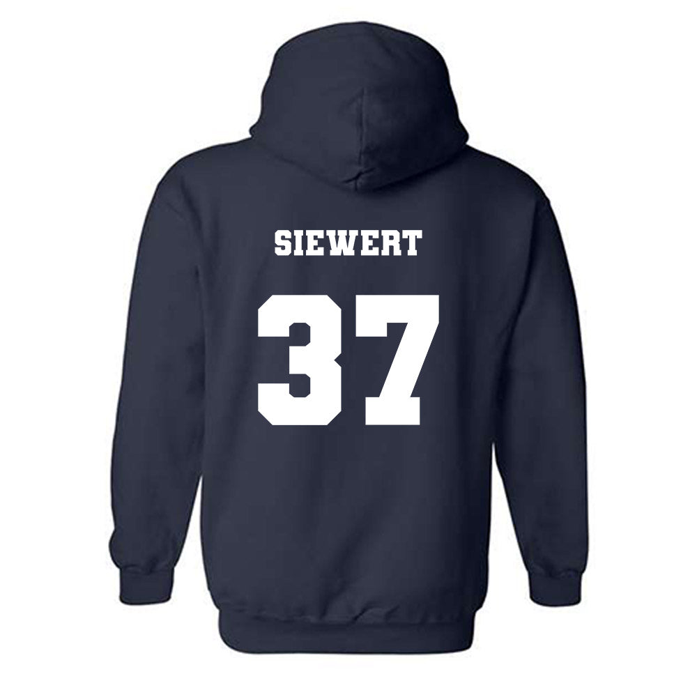 Xavier - NCAA Men's Soccer : Owen Siewert - Hooded Sweatshirt Classic Shersey