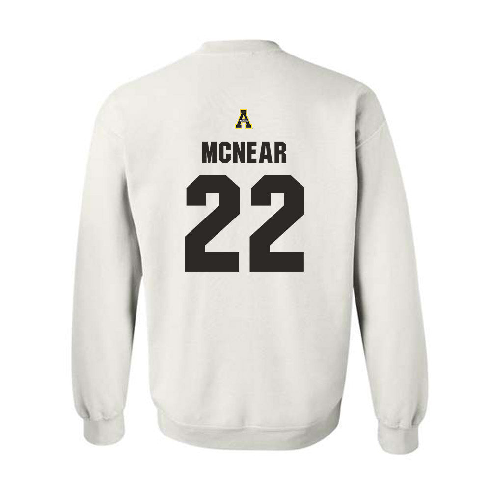 App State - NCAA Women's Volleyball : Taylor McNear - Crewneck Sweatshirt Sports Shersey