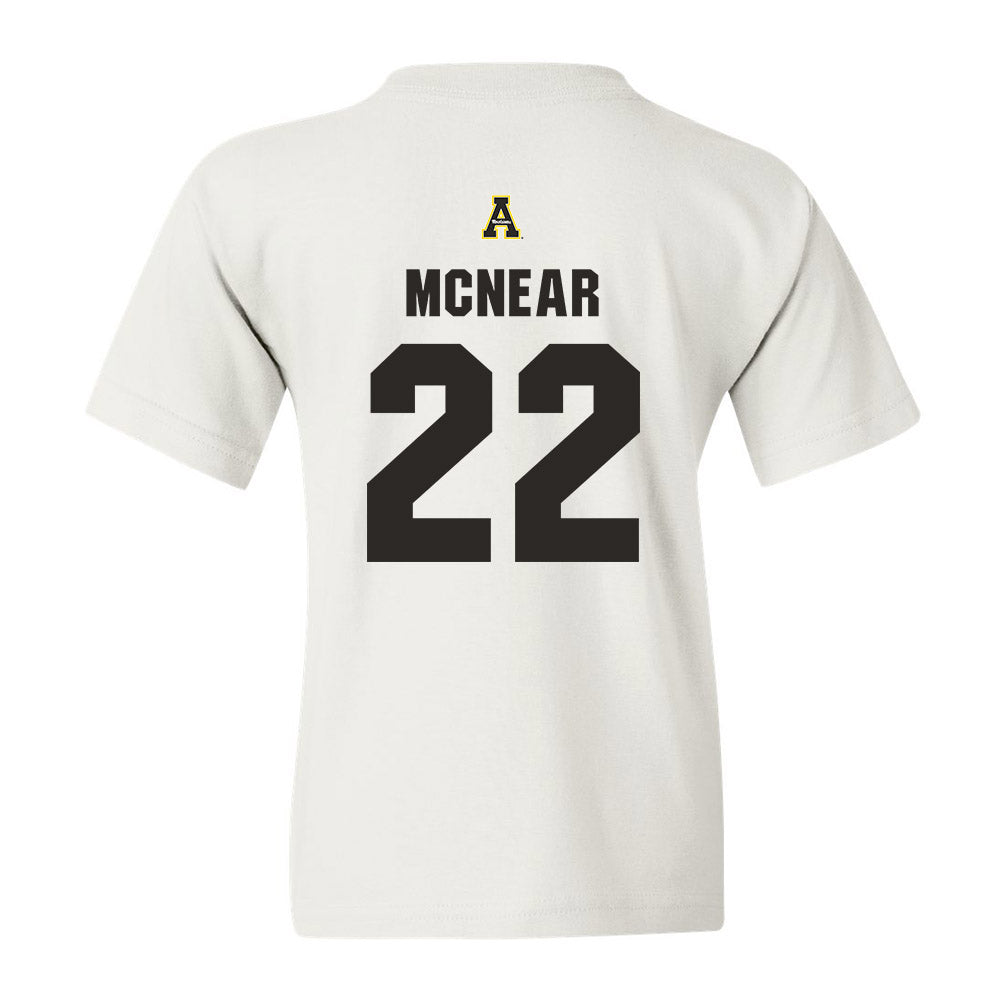 App State - NCAA Women's Volleyball : Taylor McNear - Youth T-Shirt Sports Shersey