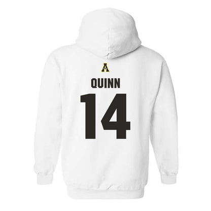 App State - NCAA Women's Volleyball : Alec Quinn - Hooded Sweatshirt Sports Shersey