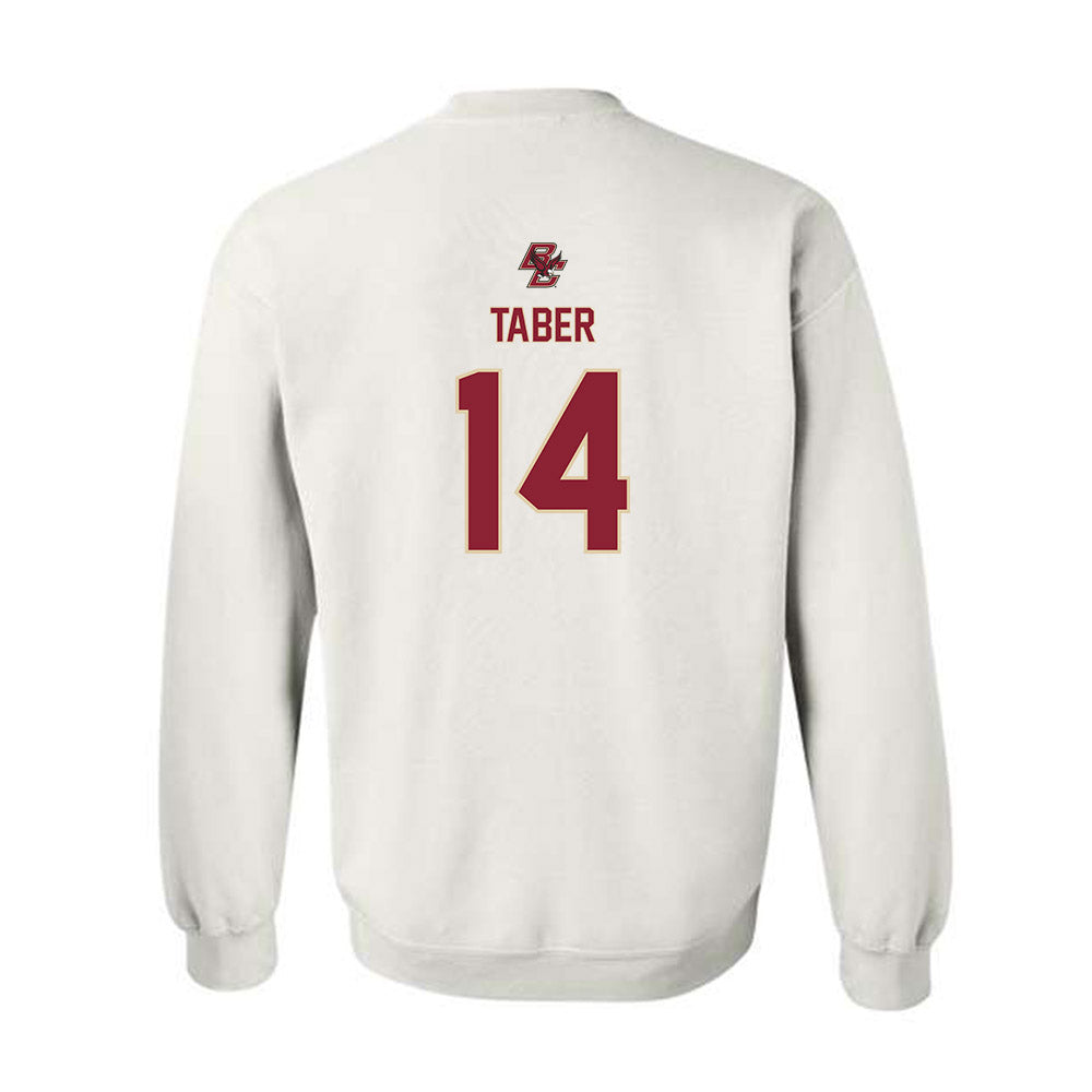 Boston College - NCAA Women's Ice Hockey : Samantha Taber - Crewneck Sweatshirt Sports Shersey