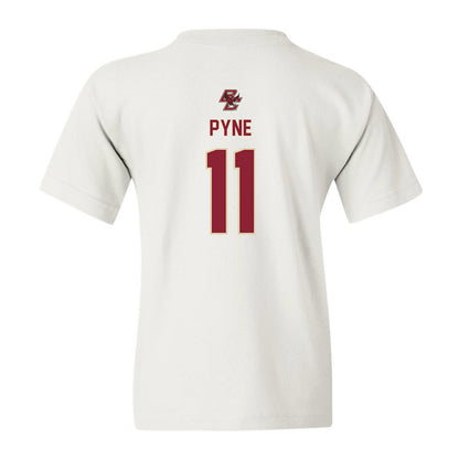 Boston College - NCAA Women's Ice Hockey : Katie Pyne - Youth T-Shirt Sports Shersey