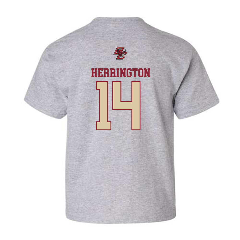 Boston College - NCAA Women's Volleyball : Anna Herrington - Sports Shersey Youth T-Shirt