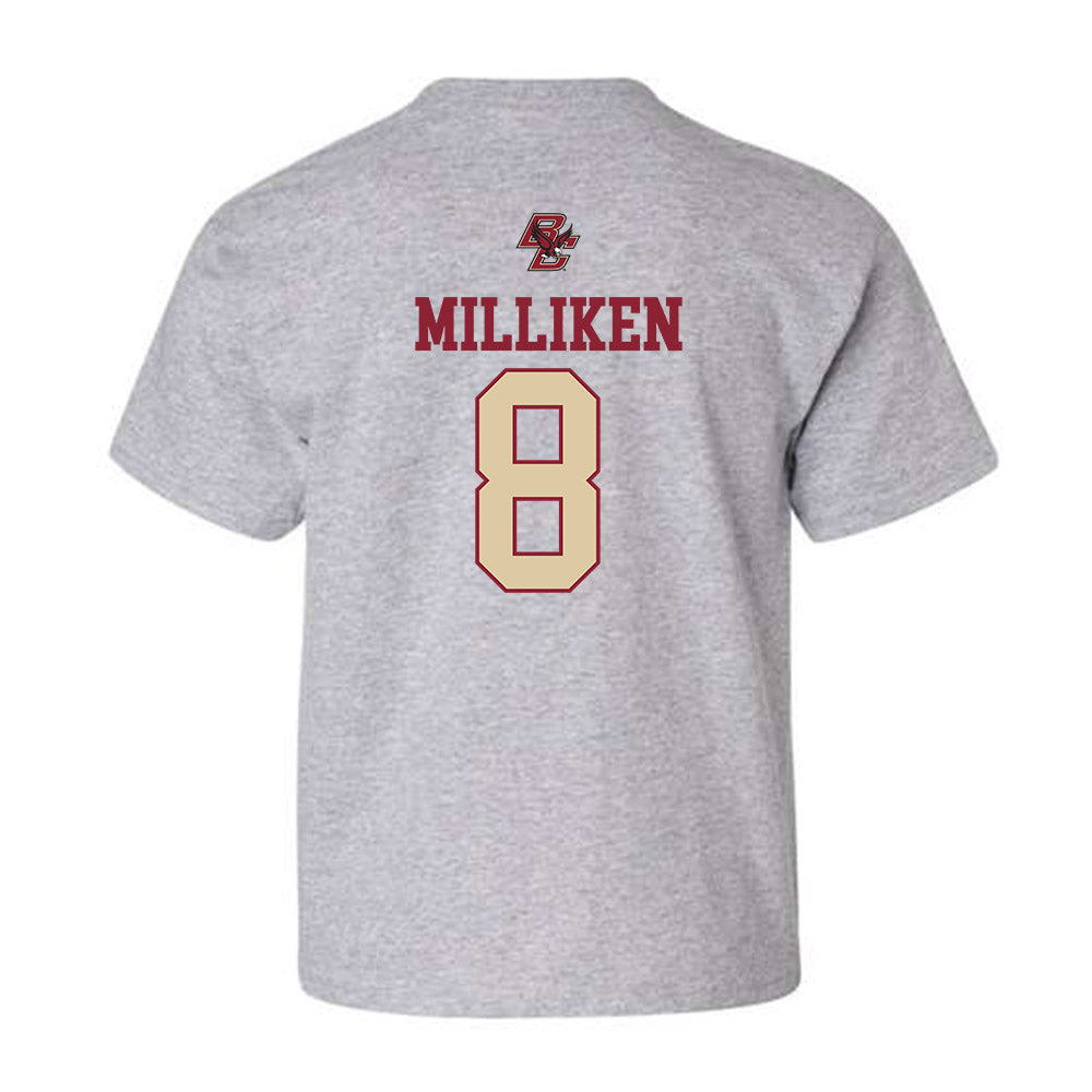 Boston College - NCAA Women's Volleyball : Grace Milliken - Youth T-Shirt