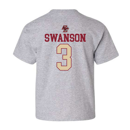 Boston College - NCAA Women's Volleyball : Chandler Swanson - Sports Shersey Youth T-Shirt