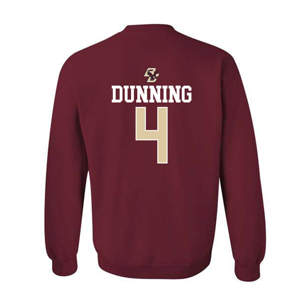 Boston College - NCAA Softball : Abby Dunning - Crewneck Sweatshirt Sports Shersey