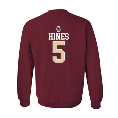 Boston College - NCAA Softball : Zoe Hines - Crewneck Sweatshirt Sports Shersey